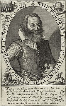 Engraving of Captain John Smith